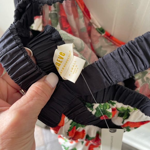 Maeve floral cotton camisole.  Size XS.  NWT - Picture 4 of 4